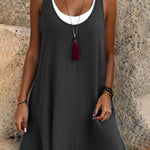 Casual Loose Sleeveless Tank Dress