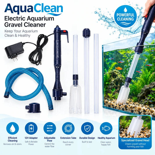 Electric Aquarium Gravel Cleaner