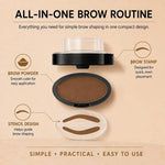 Livalur Eyebrow Stamp Makeup Tool