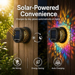 Solar Mandala Wall Light Projector