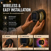 Solar Mandala Wall Light Projector