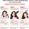 Hair Dye Dispensing Bottle with Built-in Comb