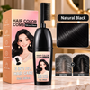 Hair Dye Dispensing Bottle with Built-in Comb