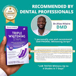 Sakyproral Purple Teeth Whitening Strips Pack Of 30pcs