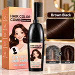 Hair Dye Dispensing Bottle with Built-in Comb
