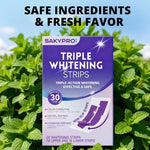 Sakyproral Purple Teeth Whitening Strips Pack Of 30pcs